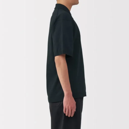 Online Men's Quick Dry Crew Neck Short Sleeve Knit Polo Shirt Shirts & Polos