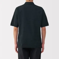 Online Men's Quick Dry Crew Neck Short Sleeve Knit Polo Shirt Shirts & Polos