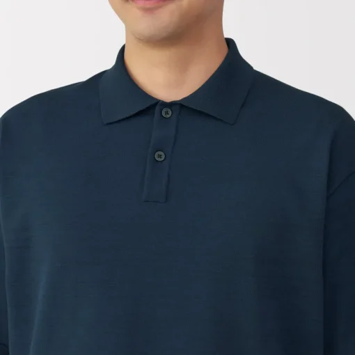 Online Men's Quick Dry Crew Neck Short Sleeve Knit Polo Shirt Shirts & Polos