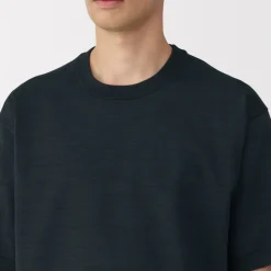Sale Men's Quick Dry Crew Neck Short Sleeve Knit T-Shirt T-Shirts