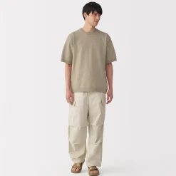 Sale Men's Quick Dry Crew Neck Short Sleeve Knit T-Shirt T-Shirts