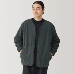 Clearance Men's Recyclable Fleece Cardigan Sweaters & Cardigans