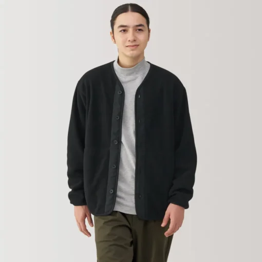 Clearance Men's Recyclable Fleece Cardigan Sweaters & Cardigans