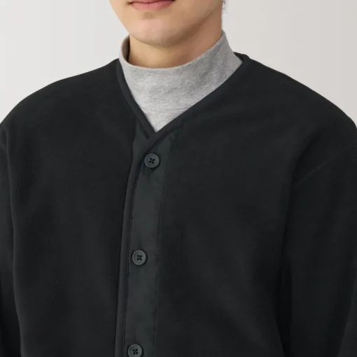 Clearance Men's Recyclable Fleece Cardigan Sweaters & Cardigans
