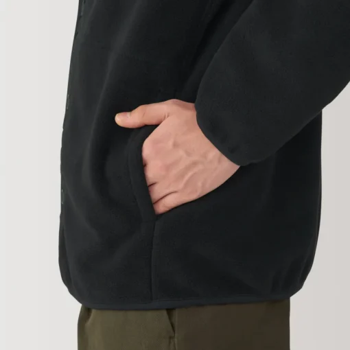Clearance Men's Recyclable Fleece Cardigan Sweaters & Cardigans