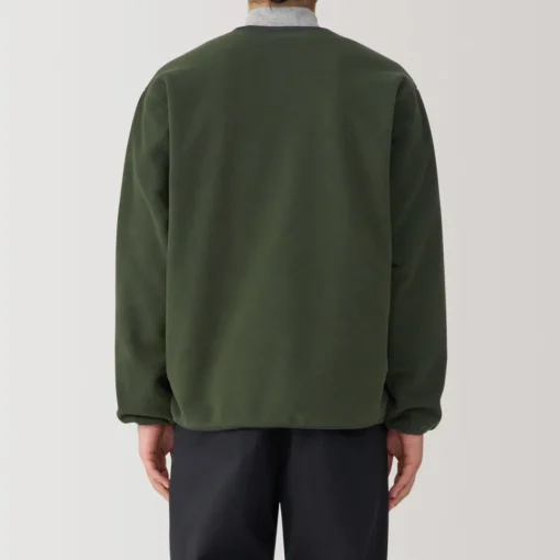 Clearance Men's Recyclable Fleece Cardigan Sweaters & Cardigans