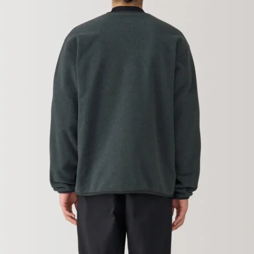 Clearance Men's Recyclable Fleece Cardigan Sweaters & Cardigans