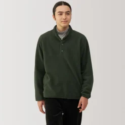 Fashion Men's Recyclable Fleece Pullover Sweaters & Cardigans