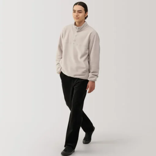 Fashion Men's Recyclable Fleece Pullover Sweaters & Cardigans