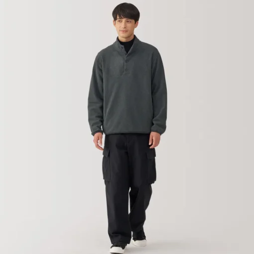 Fashion Men's Recyclable Fleece Pullover Sweaters & Cardigans