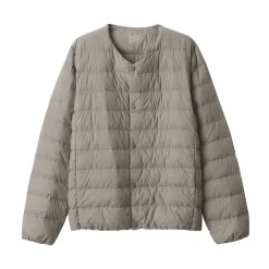 Online Men's Recycled Nylon Lightweight Collarless Down Jacket Lightweight Down Jackets & Vests