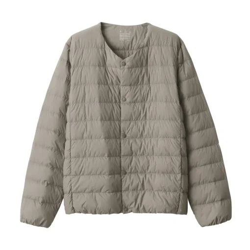 Online Men's Recycled Nylon Lightweight Collarless Down Jacket Lightweight Down Jackets & Vests