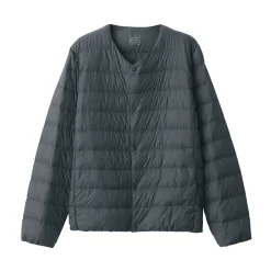 Online Men's Recycled Nylon Lightweight Collarless Down Jacket Lightweight Down Jackets & Vests