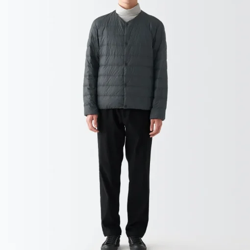 Online Men's Recycled Nylon Lightweight Collarless Down Jacket Lightweight Down Jackets & Vests