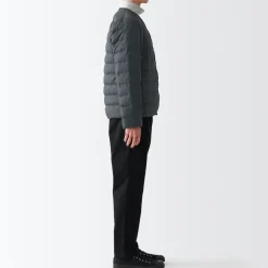 Online Men's Recycled Nylon Lightweight Collarless Down Jacket Lightweight Down Jackets & Vests