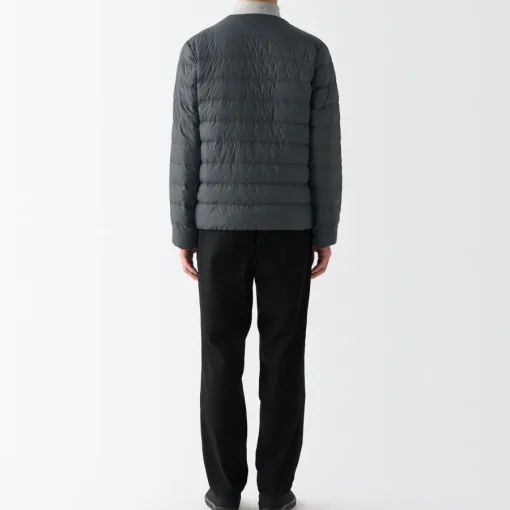 Online Men's Recycled Nylon Lightweight Collarless Down Jacket Lightweight Down Jackets & Vests