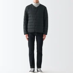 Online Men's Recycled Nylon Lightweight Collarless Down Jacket Lightweight Down Jackets & Vests