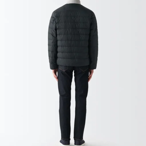 Online Men's Recycled Nylon Lightweight Collarless Down Jacket Lightweight Down Jackets & Vests