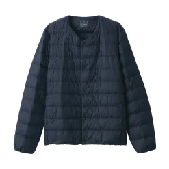 Online Men's Recycled Nylon Lightweight Collarless Down Jacket Lightweight Down Jackets & Vests