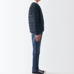 Online Men's Recycled Nylon Lightweight Collarless Down Jacket Lightweight Down Jackets & Vests