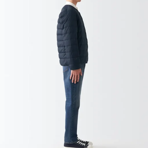 Online Men's Recycled Nylon Lightweight Collarless Down Jacket Lightweight Down Jackets & Vests