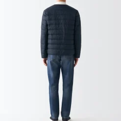 Online Men's Recycled Nylon Lightweight Collarless Down Jacket Lightweight Down Jackets & Vests