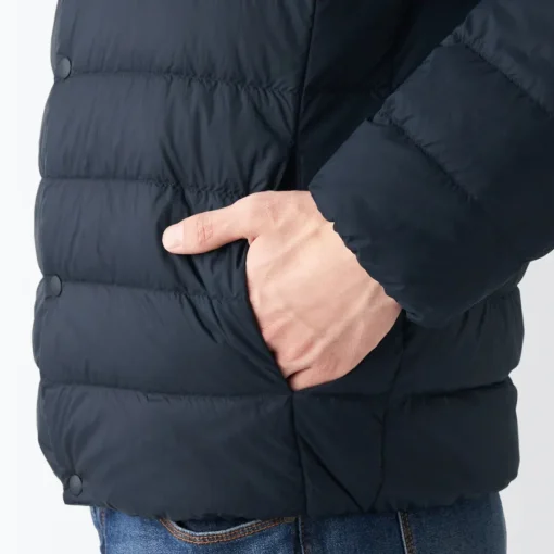 Online Men's Recycled Nylon Lightweight Collarless Down Jacket Lightweight Down Jackets & Vests