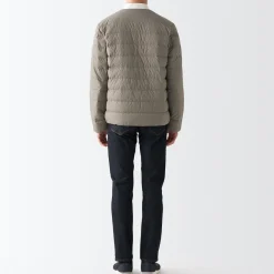Online Men's Recycled Nylon Lightweight Collarless Down Jacket Lightweight Down Jackets & Vests