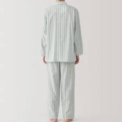 Clearance Men's Side Seamless Double Gauze Pajamas Pajamas & Loungewear|Loungewear