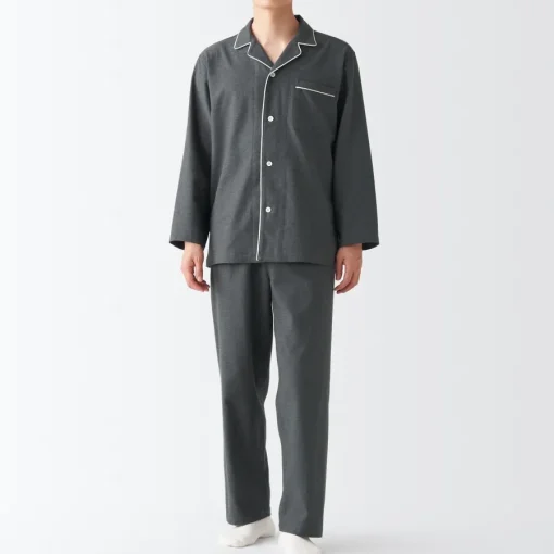 Discount Men's Side Seamless Flannel Pajamas Pajamas & Loungewear|Loungewear