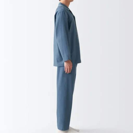 Discount Men's Side Seamless Flannel Pajamas Pajamas & Loungewear|Loungewear