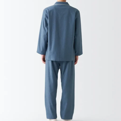 Discount Men's Side Seamless Flannel Pajamas Pajamas & Loungewear|Loungewear