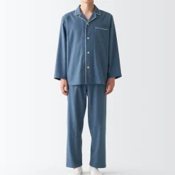 Discount Men's Side Seamless Flannel Pajamas Pajamas & Loungewear|Loungewear