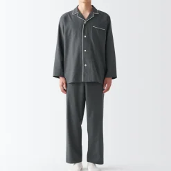 Discount Men's Side Seamless Flannel Pajamas Pajamas & Loungewear|Loungewear