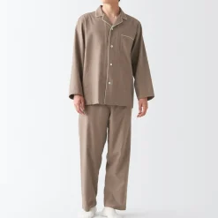 Discount Men's Side Seamless Flannel Pajamas Pajamas & Loungewear|Loungewear