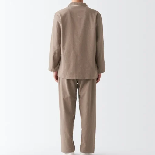Discount Men's Side Seamless Flannel Pajamas Pajamas & Loungewear|Loungewear