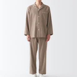 Discount Men's Side Seamless Flannel Pajamas Pajamas & Loungewear|Loungewear