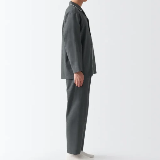 Discount Men's Side Seamless Flannel Pajamas Pajamas & Loungewear|Loungewear