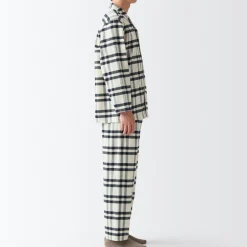 Discount Men's Side Seamless Flannel Pajamas Pajamas & Loungewear|Loungewear