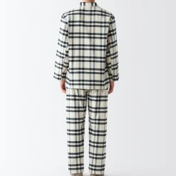 Discount Men's Side Seamless Flannel Pajamas Pajamas & Loungewear|Loungewear
