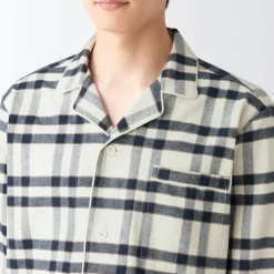 Discount Men's Side Seamless Flannel Pajamas Pajamas & Loungewear|Loungewear