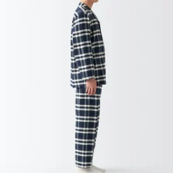 Discount Men's Side Seamless Flannel Pajamas Pajamas & Loungewear|Loungewear