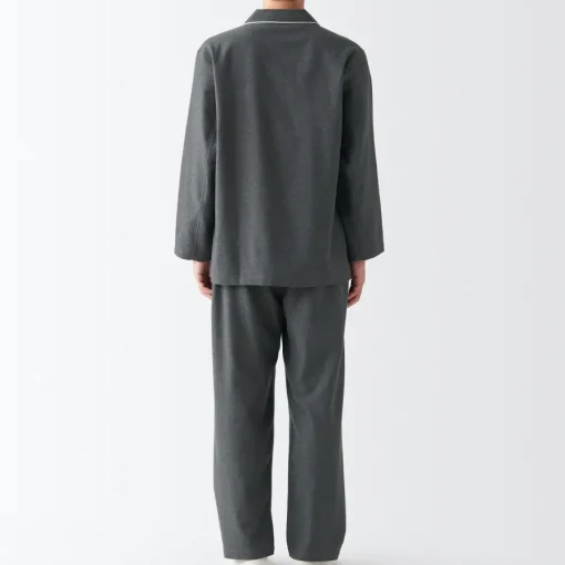 Discount Men's Side Seamless Flannel Pajamas Pajamas & Loungewear|Loungewear