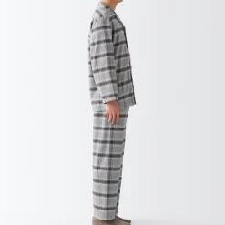Discount Men's Side Seamless Flannel Pajamas Pajamas & Loungewear|Loungewear