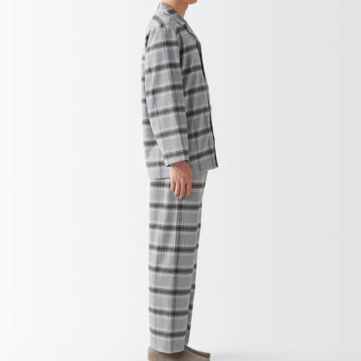 Discount Men's Side Seamless Flannel Pajamas Pajamas & Loungewear|Loungewear