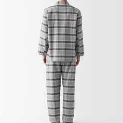 Discount Men's Side Seamless Flannel Pajamas Pajamas & Loungewear|Loungewear