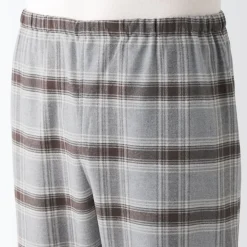 Discount Men's Side Seamless Flannel Pajamas Pajamas & Loungewear|Loungewear