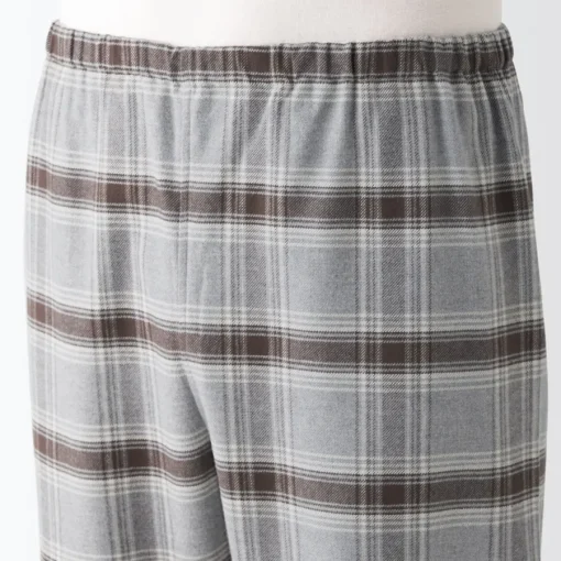 Discount Men's Side Seamless Flannel Pajamas Pajamas & Loungewear|Loungewear