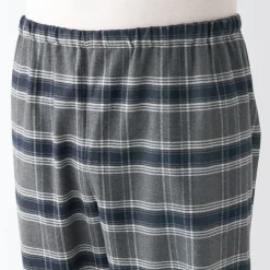 Discount Men's Side Seamless Flannel Pajamas Pajamas & Loungewear|Loungewear