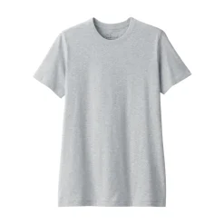 Clearance Men's Side Seamless Jersey Crew Neck Short Sleeve T-Shirt Underwear & Undershirts